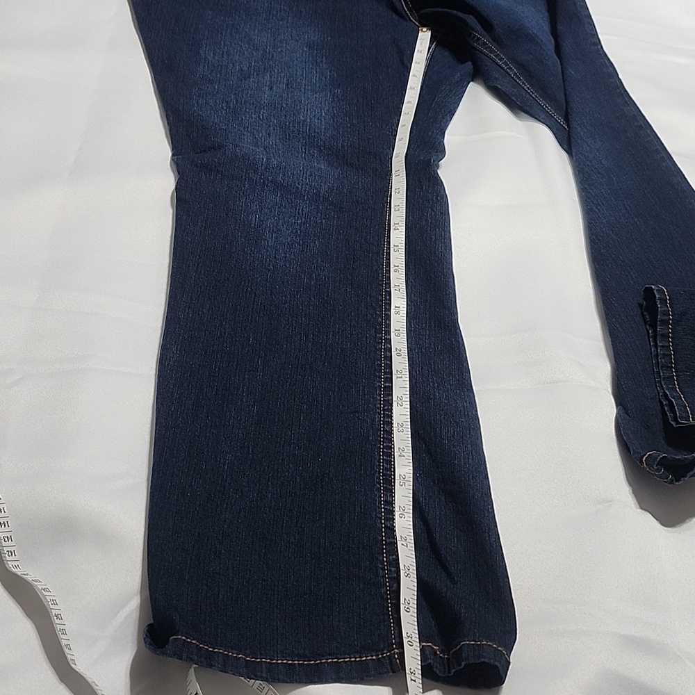Dark Blue Denim Jeans - Picture 13 of 16